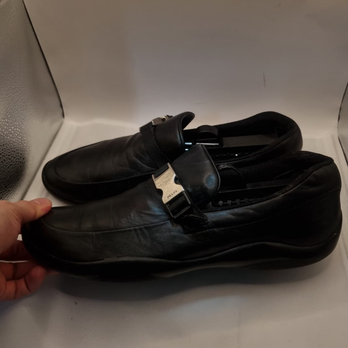 프라다 스포츠 버클 벨트 로퍼 uk7.5 상품이미지4