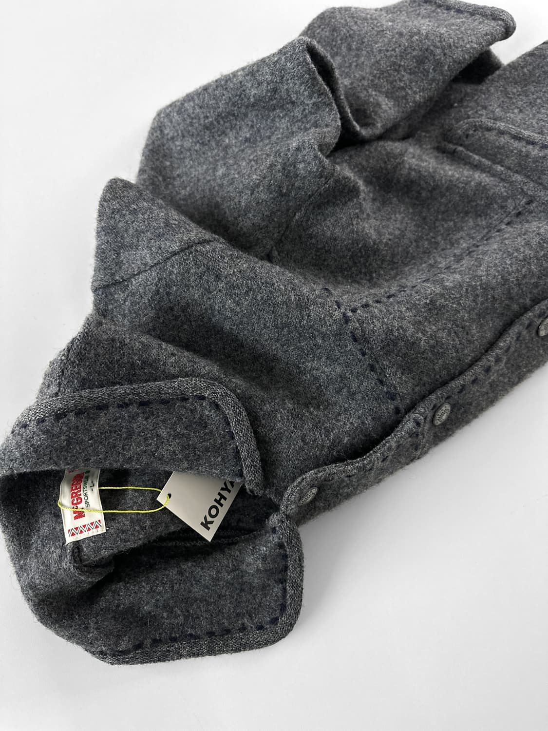 80~90s 빈티지 맥그리거 퓨어 뉴 울 자켓 상품이미지4