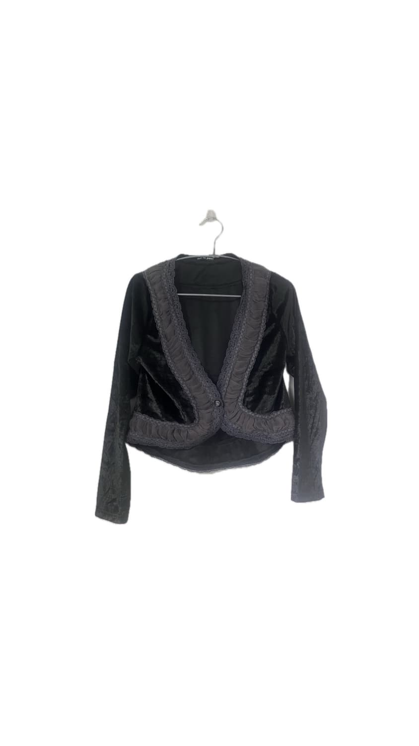 고딕 고스로리 오리엔탈 가디건 셔링 레이스 공겜 로맨틱 상품이미지1