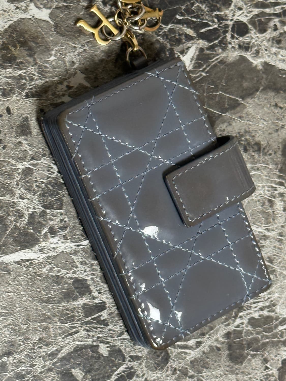 디올 까나쥬 페이던트 아코디언 카드지갑 상품이미지4