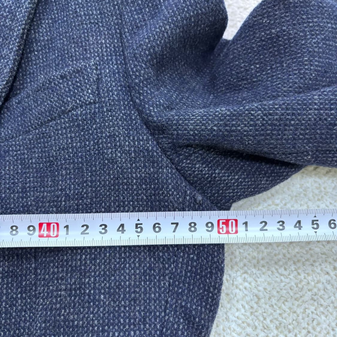 실측확인 킨록 남성 네이비 코트 0330E 상품이미지6