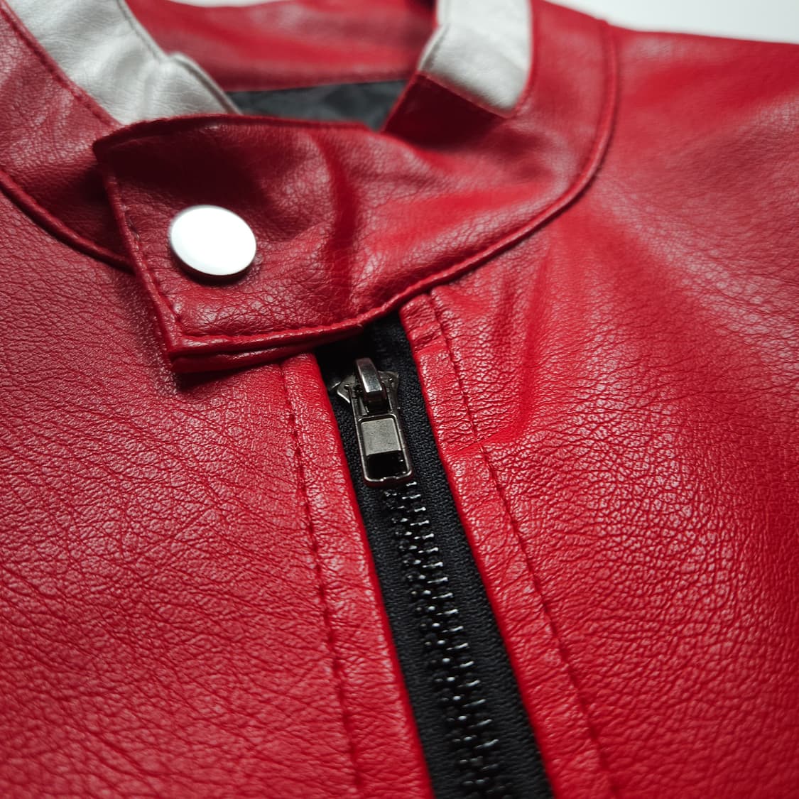 말보로 빅로고 카페 레이싱 레더 자켓 (XL) 상품이미지7