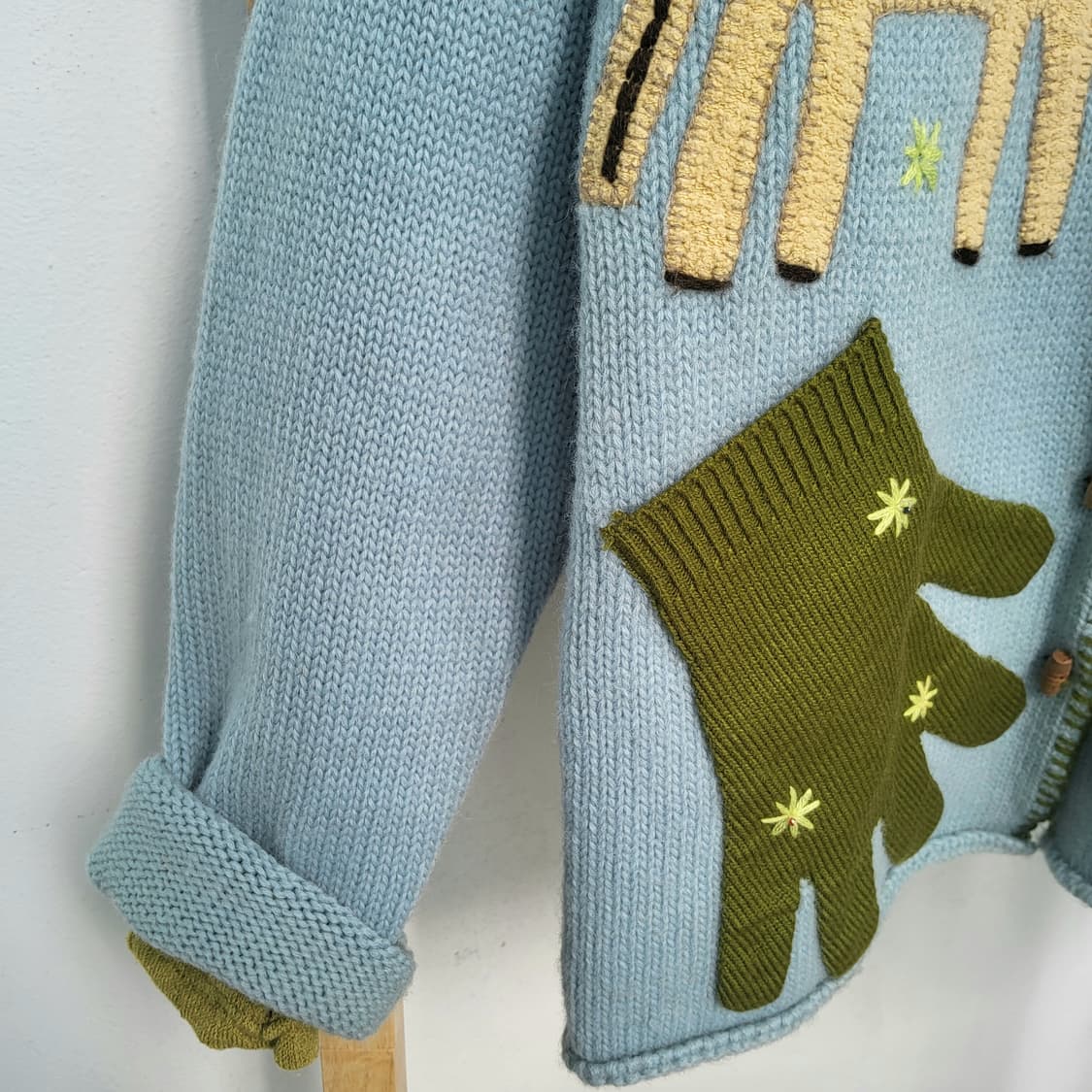 오일릴리 귀여운 빈티지 가디건 상품이미지4