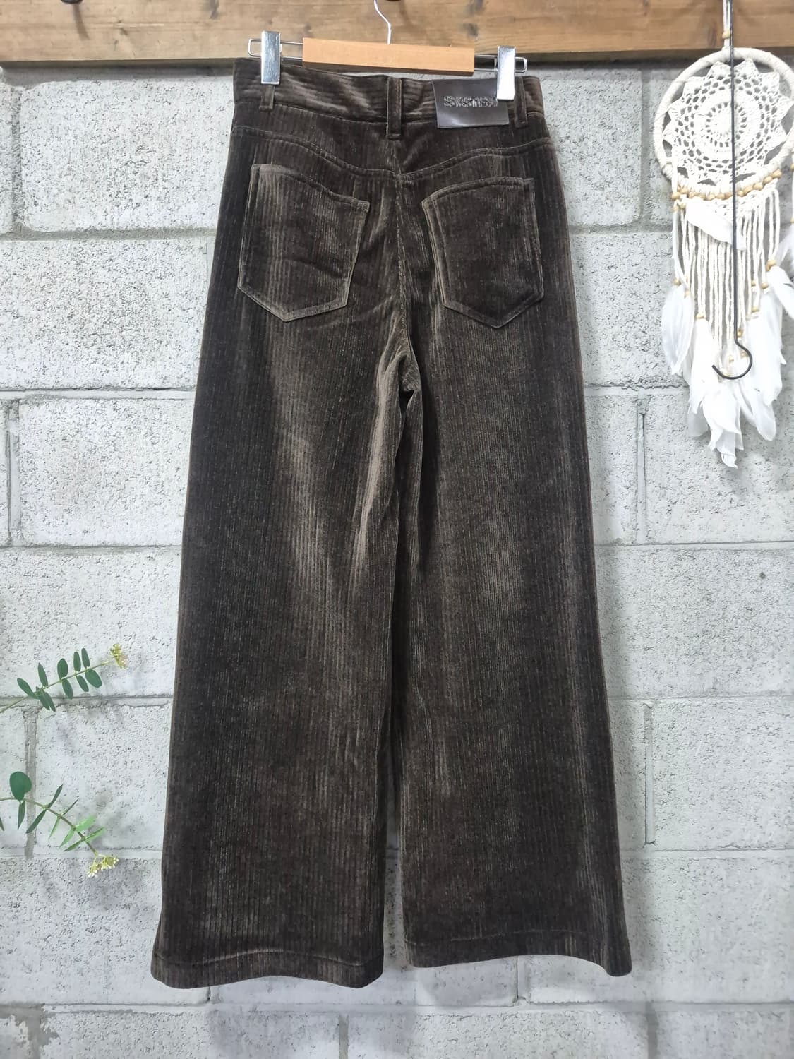 시스템 24년산 코듀로이 와이드 팬츠 상품이미지6