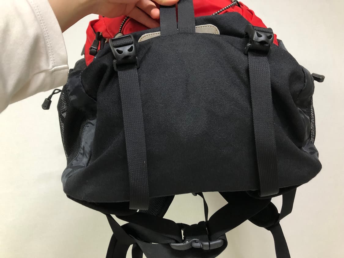 노스페이스 슈얼핫 백팩 등산 배낭 여행 백팩 _ 레드 상품이미지5