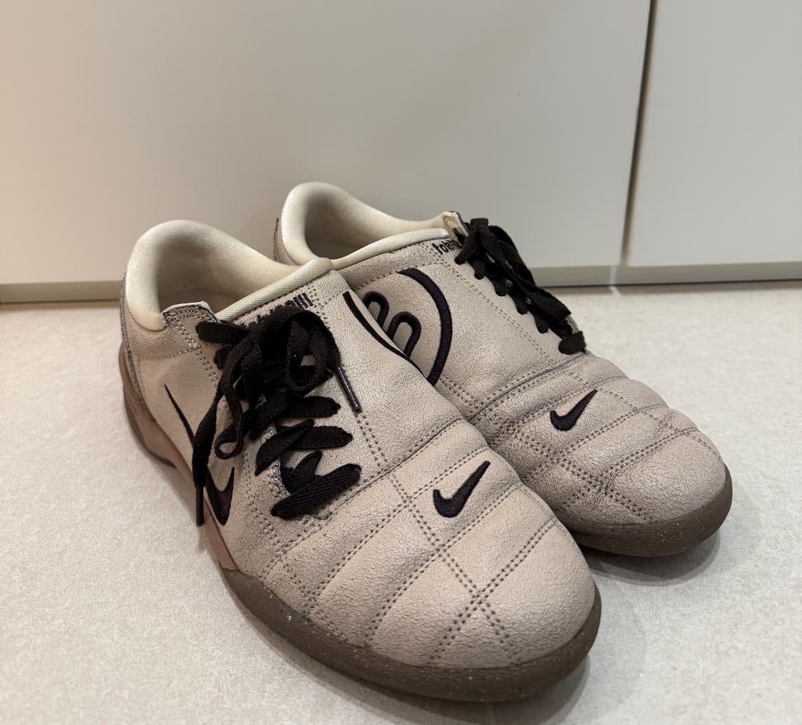 (280)나이키 스니커즈 토탈 90 T90 펄 화이트 브라운 핑크 브라운 상품이미지3