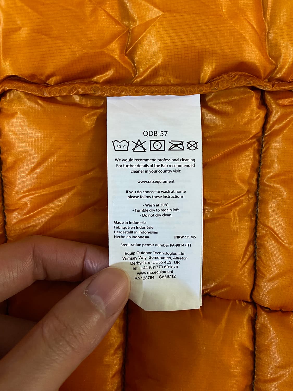 랩 미틱 베스트 Rab Mythic Vest (uk m) 상품이미지8