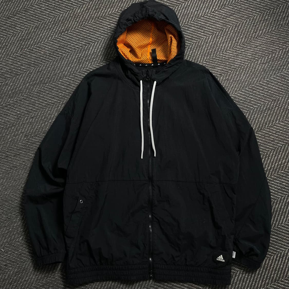00s 아디다스 올드스쿨 빅로고 러닝 경량 바람막이y 4753 상품이미지4