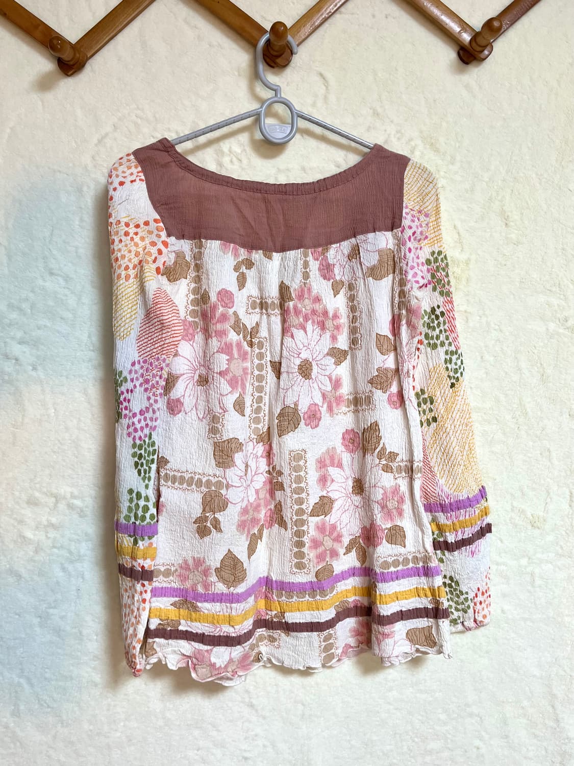 빈티지 모리걸 히피 원피스 블라우스 상품이미지2