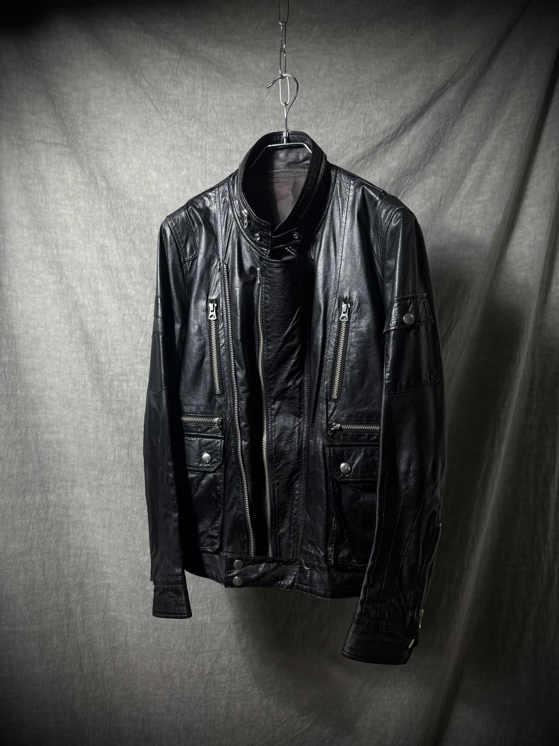 UNDERCOVER Cow Leather Riders Jacket  상품이미지2