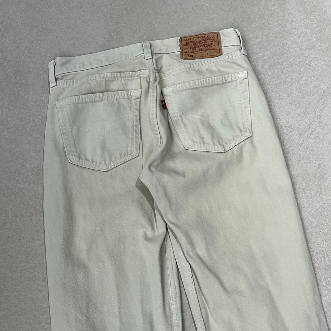 usa 리바이스 501 화이트 데님 s08998 상품이미지4