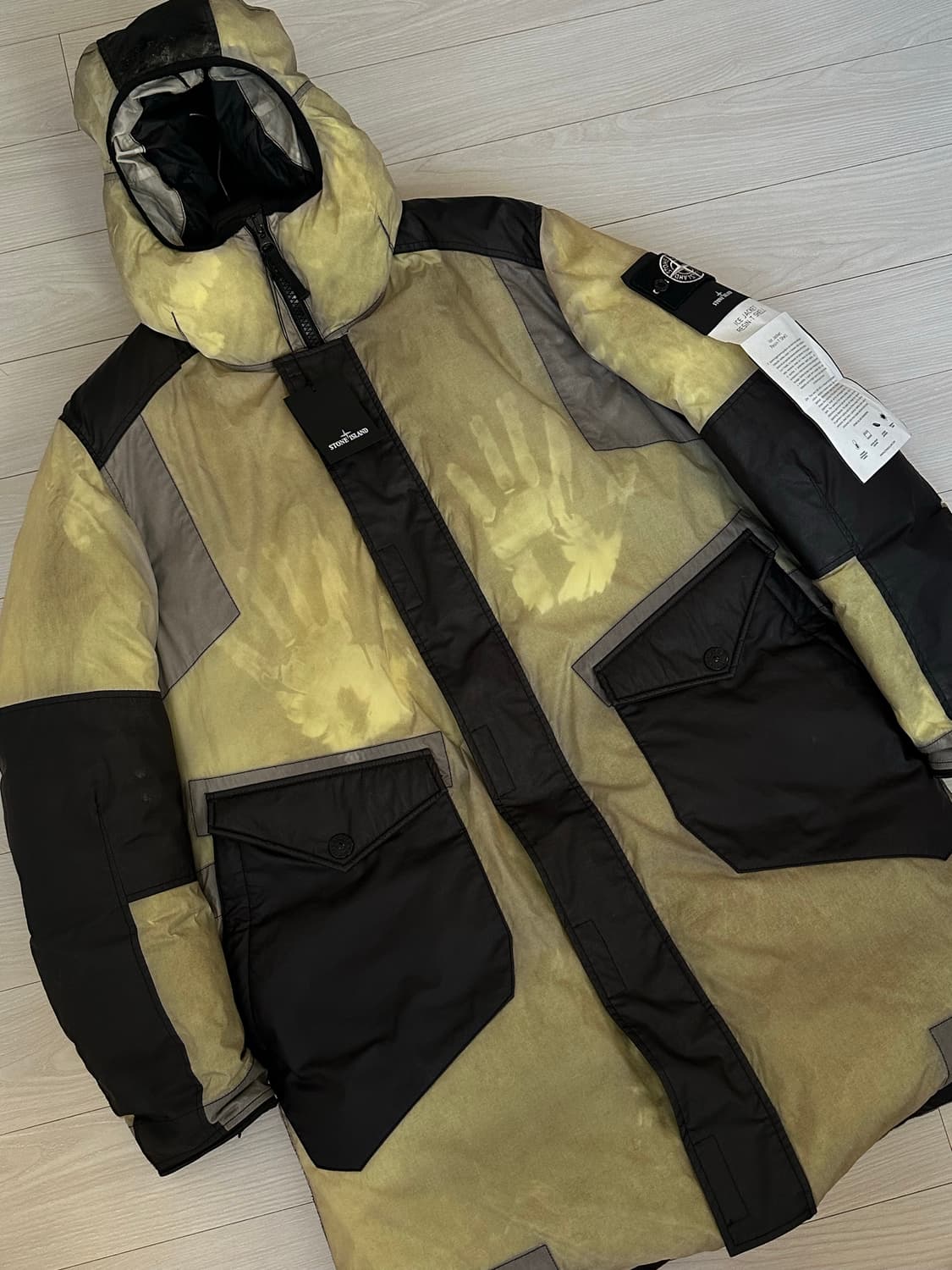 스톤아일랜드 아이스 레진 롱패딩 L(105-110) 택보유 상품이미지4