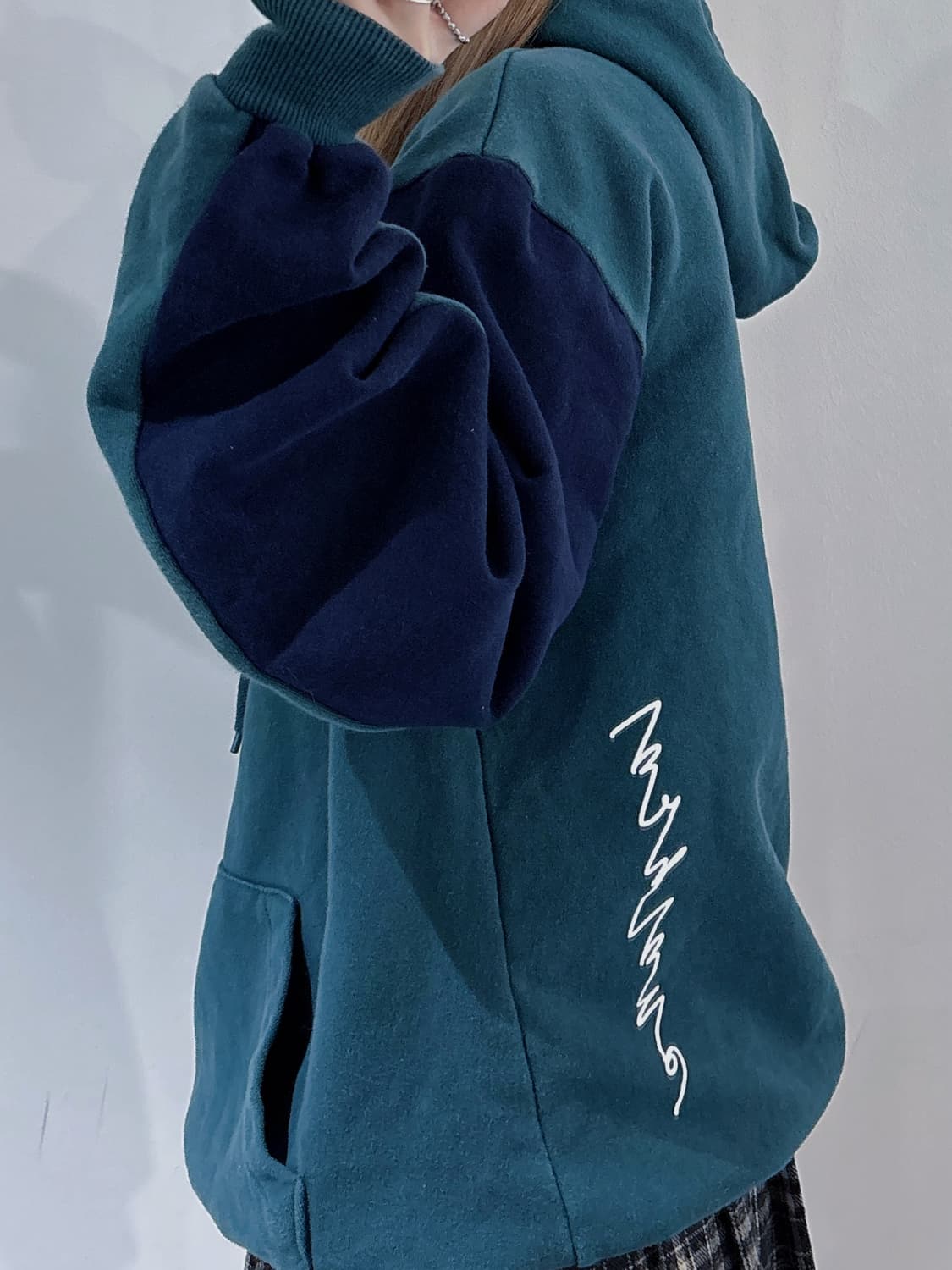 미스치프 그린 후드 상품이미지3