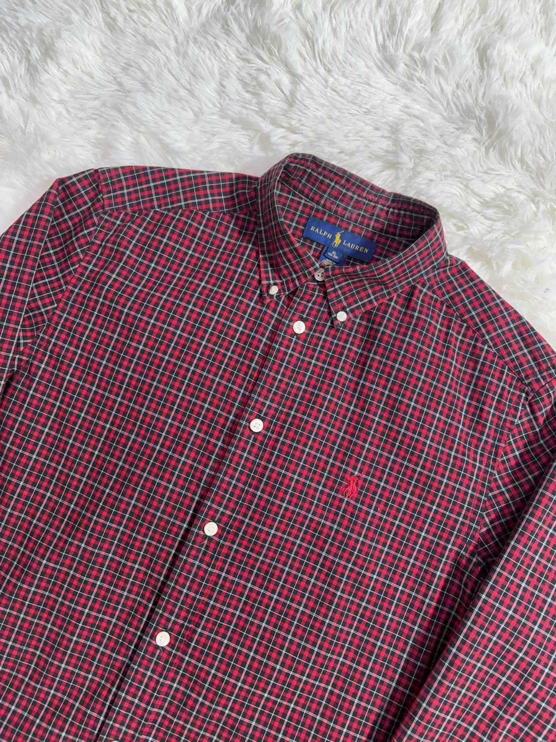 폴로 랄프로렌 레드포니 체크셔츠  상품이미지3