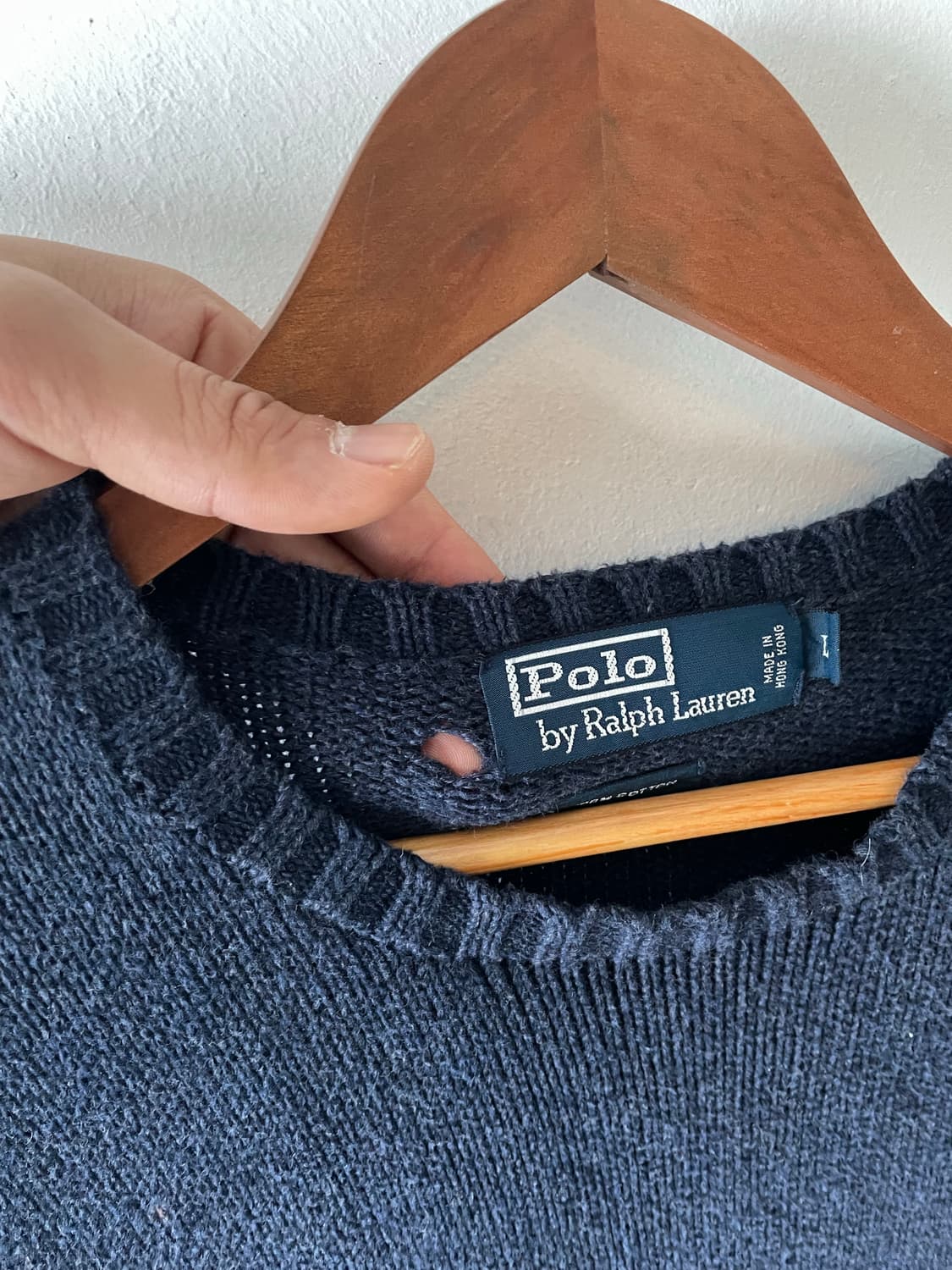 90-00's Vintage Polo Round Kint 상품이미지3