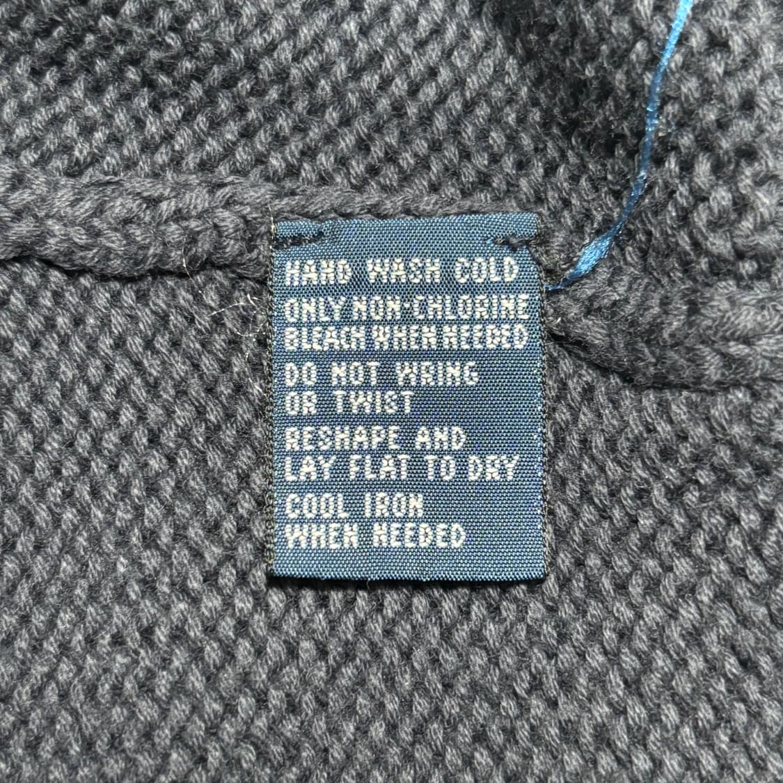 XL 폴로랄프로렌 버건디 포니 코튼 네이비 니트 상품이미지5