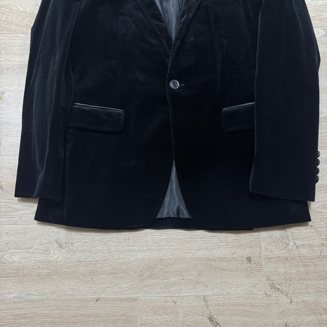 지오송지오 벨벳재질 블레이저 정장 자켓 상품이미지3