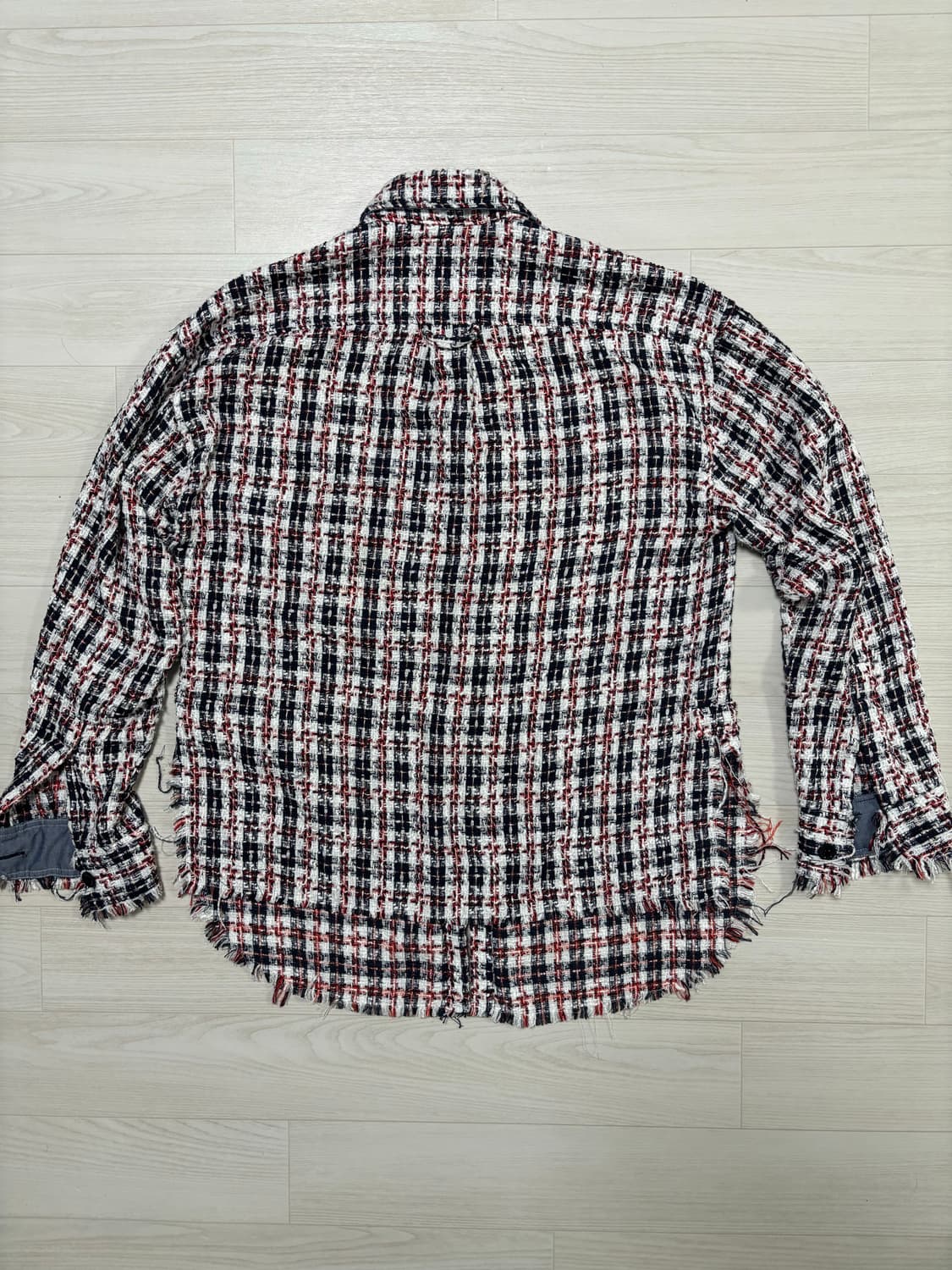 페이스 커넥션 트위드 셔츠 상품이미지2