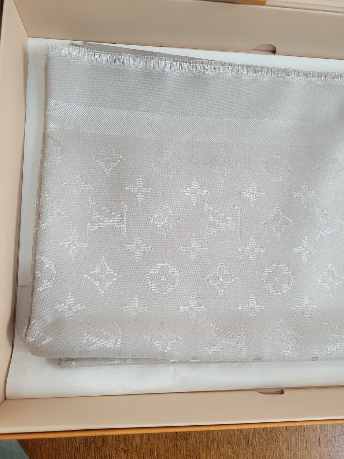 루이비통 모노그램 클래식 숄 머플러 방도 상품이미지6