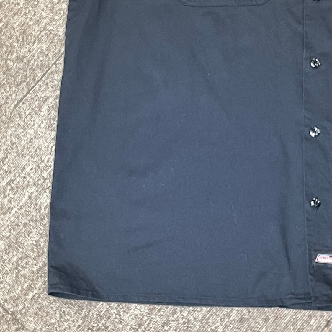 (XL) Dickies 디키즈 반팔 워크 셔츠 블랙 상품이미지5