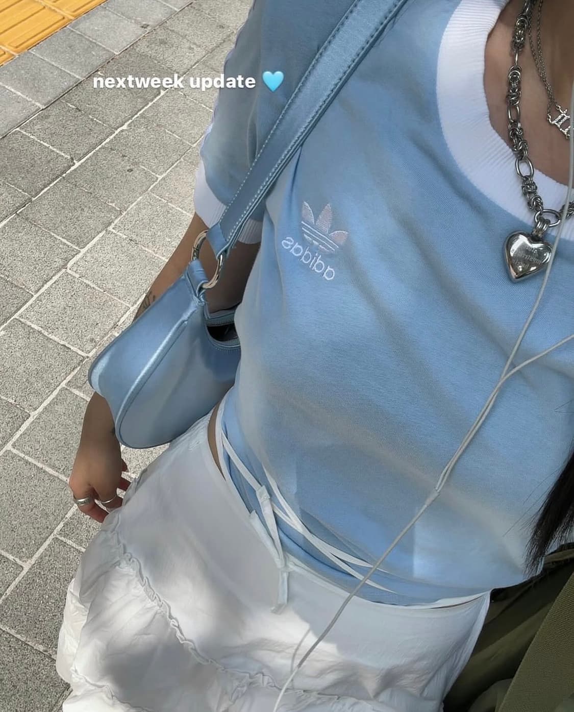 아디다스 링거티 S 스카이블루  상품이미지1