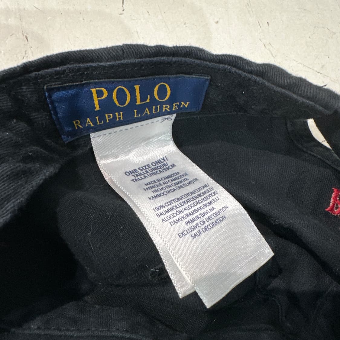 폴로랄프로렌 볼캡 모자 상품이미지4