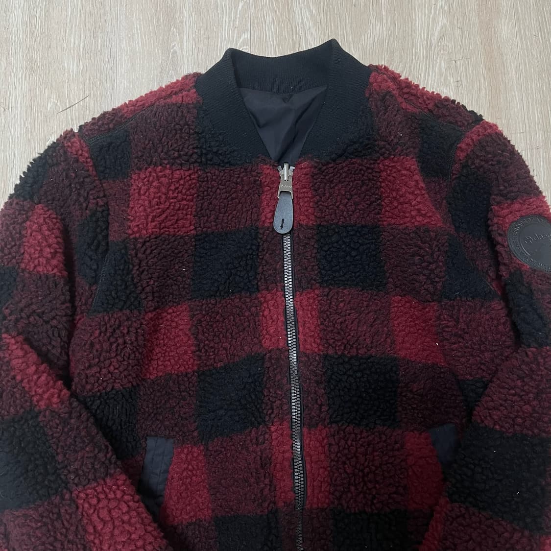 지프 남성 리버시블 후리스 항공점퍼 M/95  상품이미지5