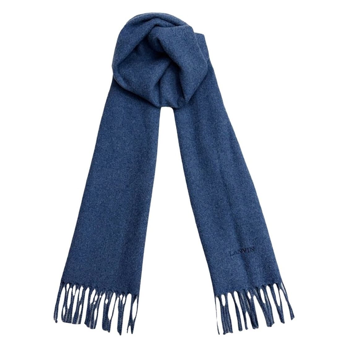 LANVIN 블루 100% 울 머플러 상품이미지1