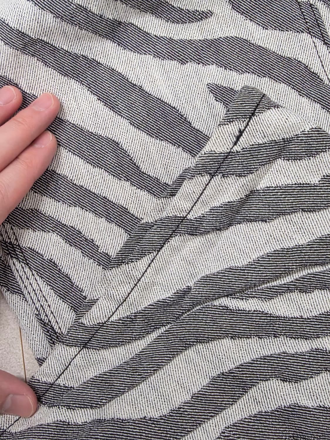 슈프림 더블 니 페인터 팬츠 지브라 - 24SS 상품이미지6