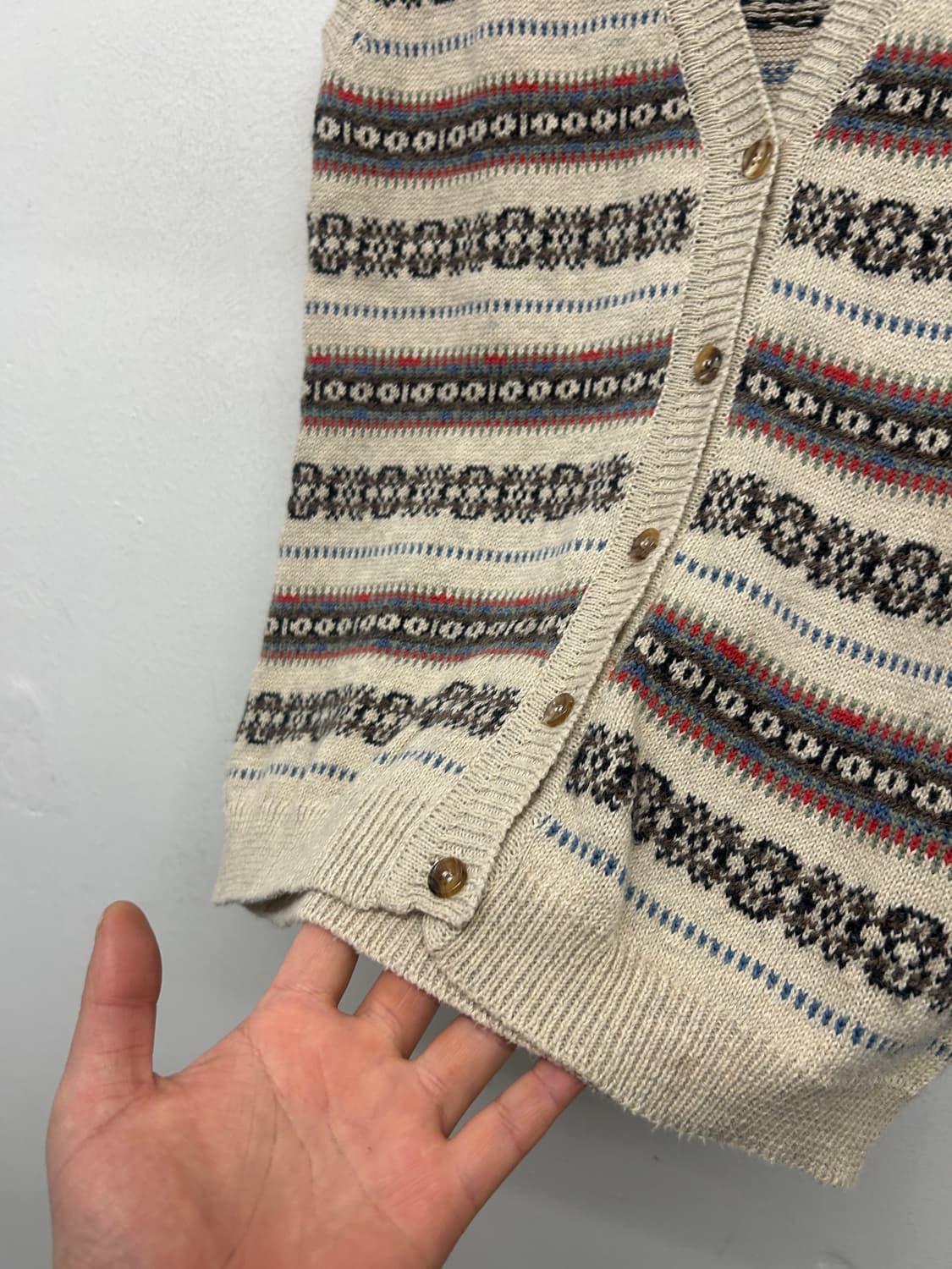 마가렛호웰 페어아일 니트 베스트 상품이미지3