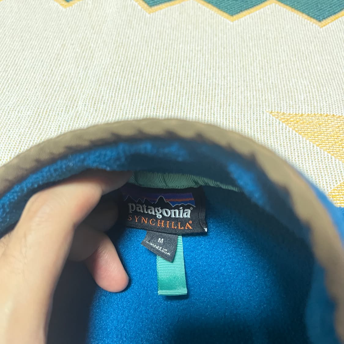 파타고니아 신칠라 스냅티 M트래비스 스캇 착용 상품이미지5