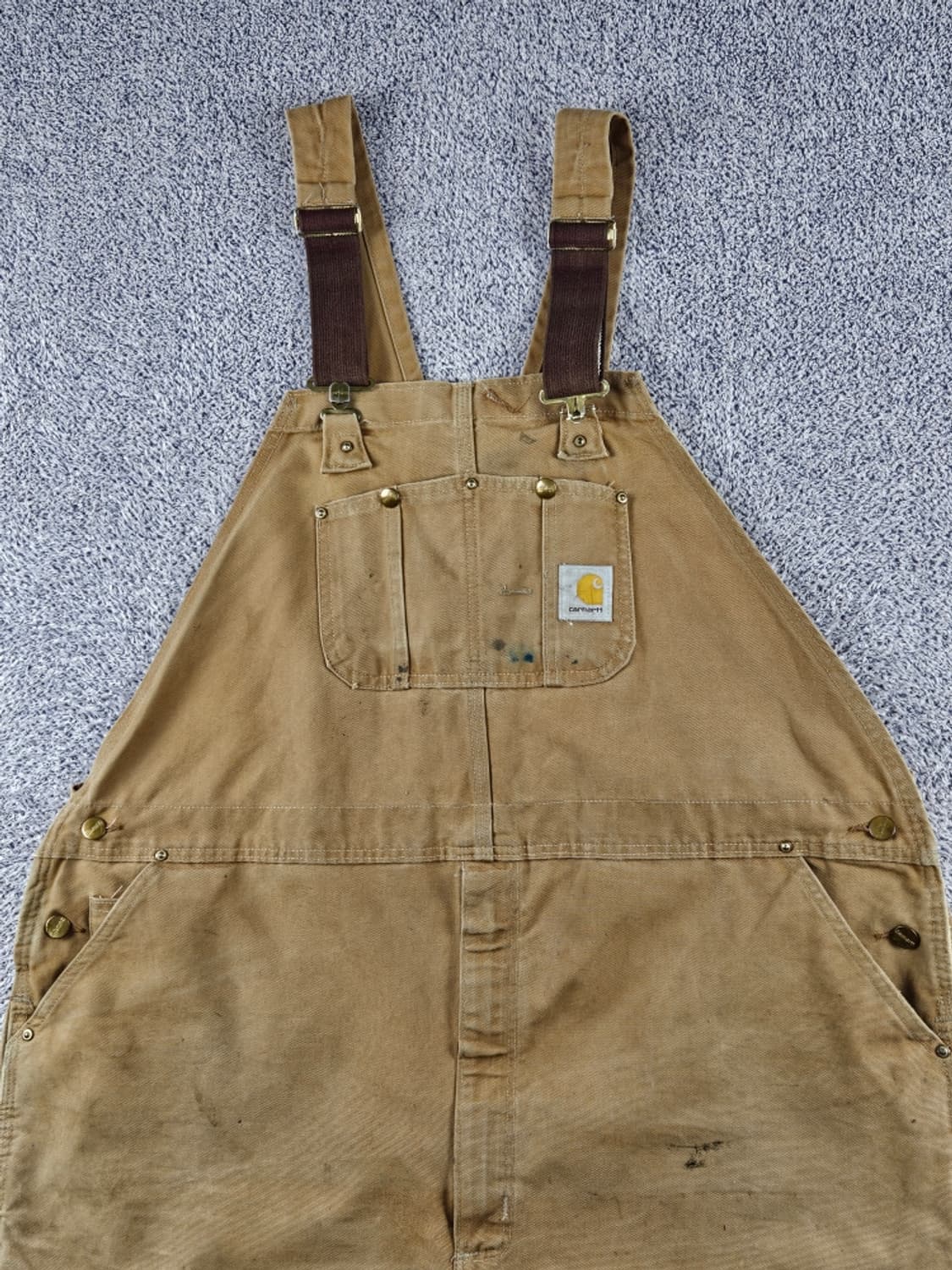 칼하트 덕 캔버스 더블니 오버롤 슈트 ( 50X32 ) / 11410 상품이미지4