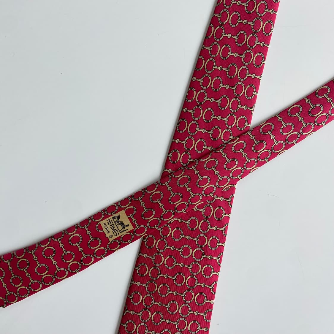 에르메스 명품 정품 넥타이(HERMES)8.7cm 상품이미지4