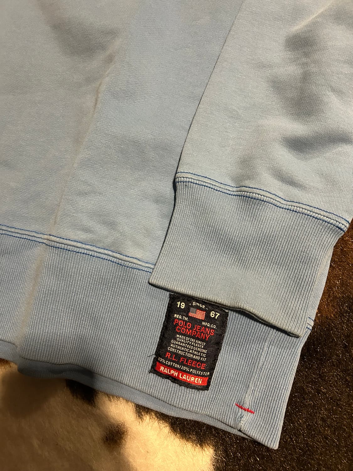 폴로 빈티지맨투맨 상품이미지4