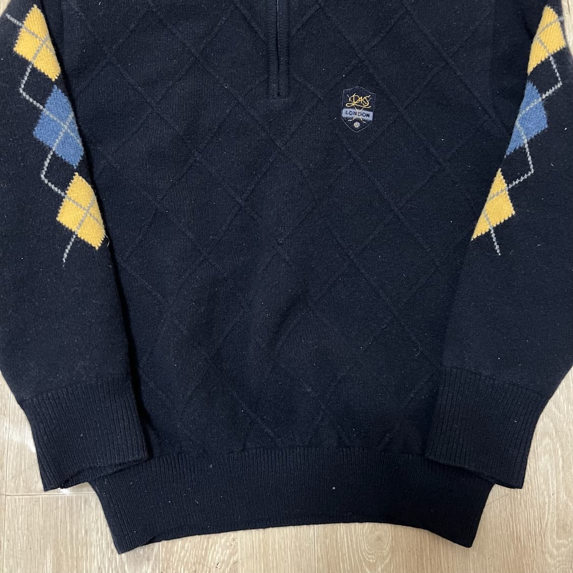 닥스 골프 남성 방풍 반집업 니트 L/100 상품이미지4