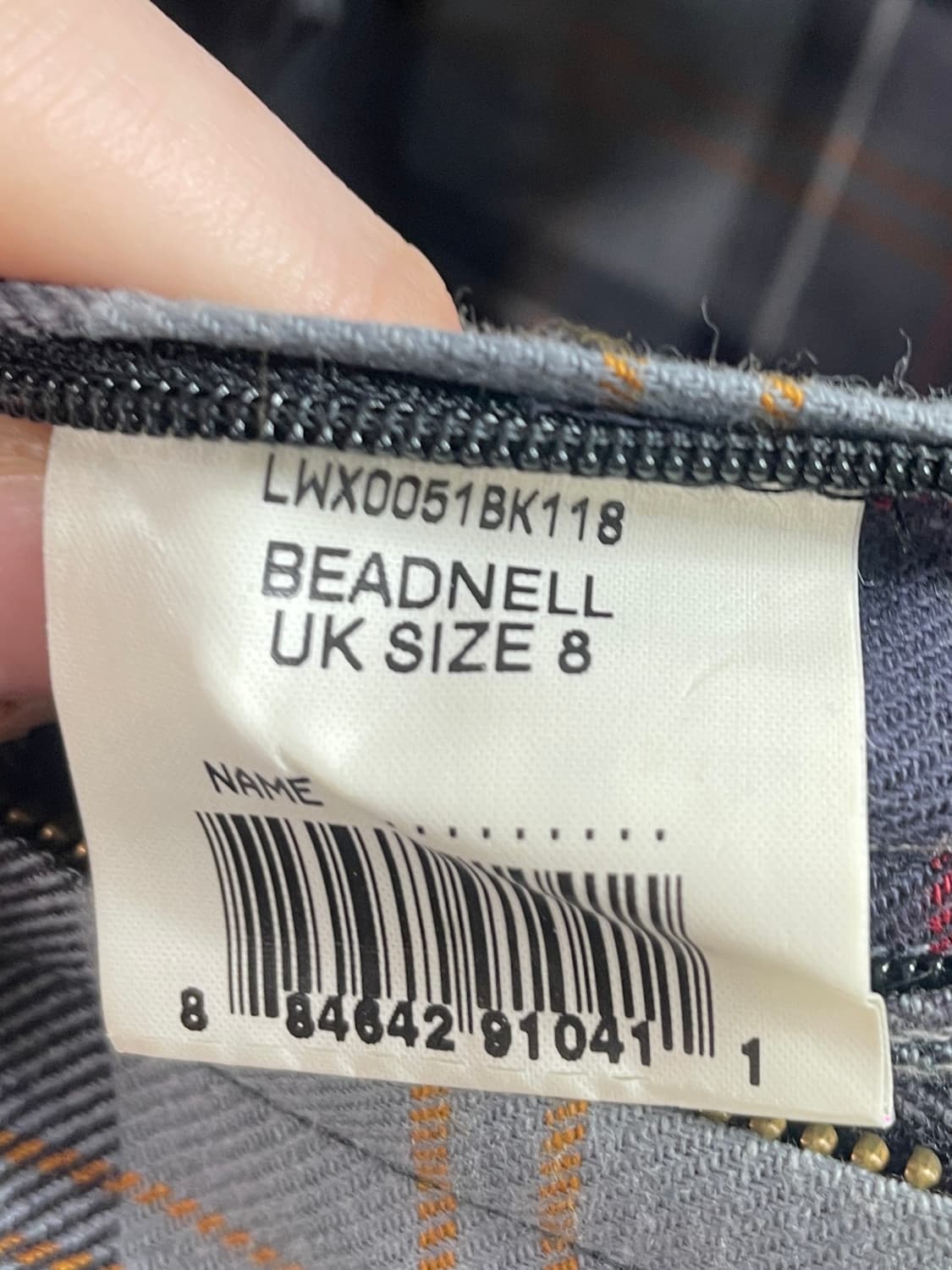 바버 비드넬 우먼스 왁스 자켓 (on.685)   상품이미지8