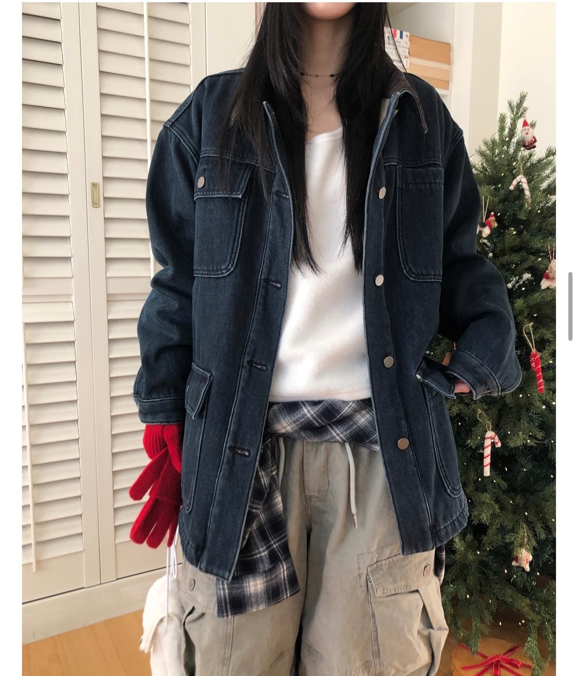 릿킴 워시드 자켓  상품이미지1