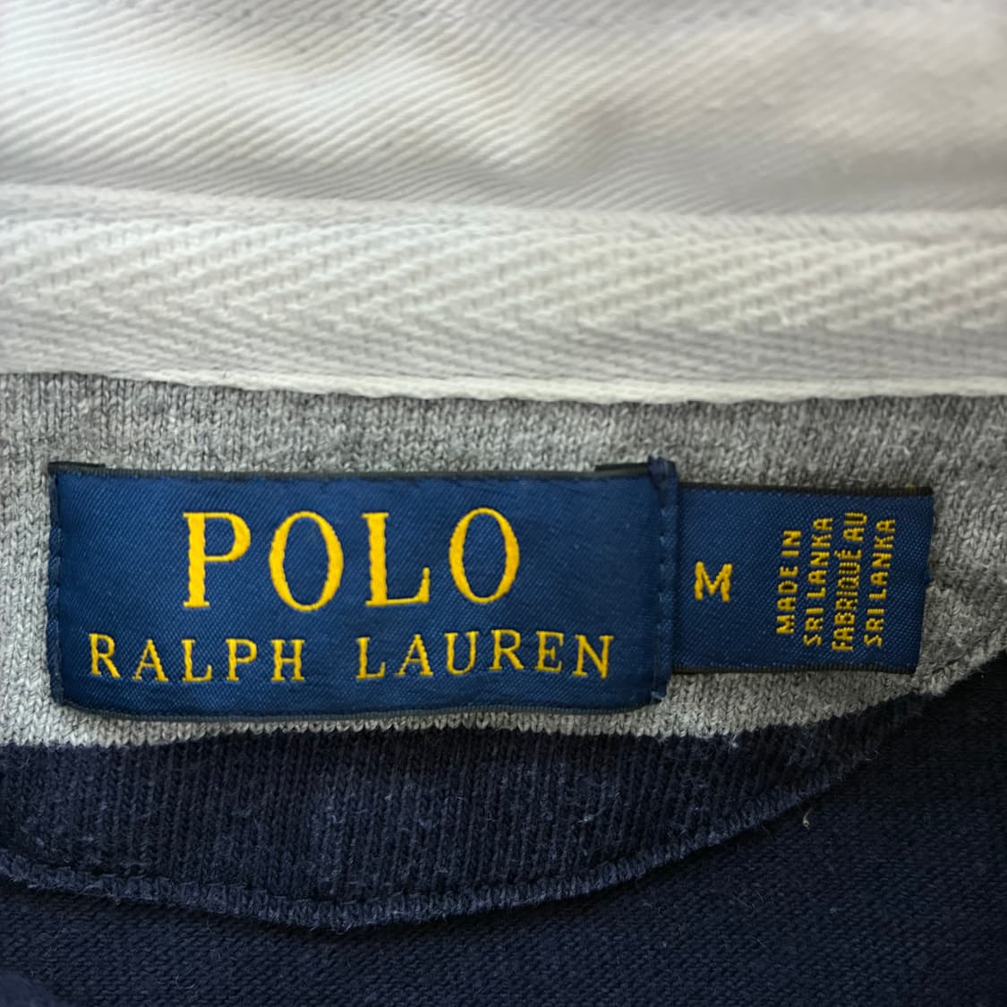 Polo 폴로 랄프로렌 신형 배색 아이코닉 럭비티 상품이미지4