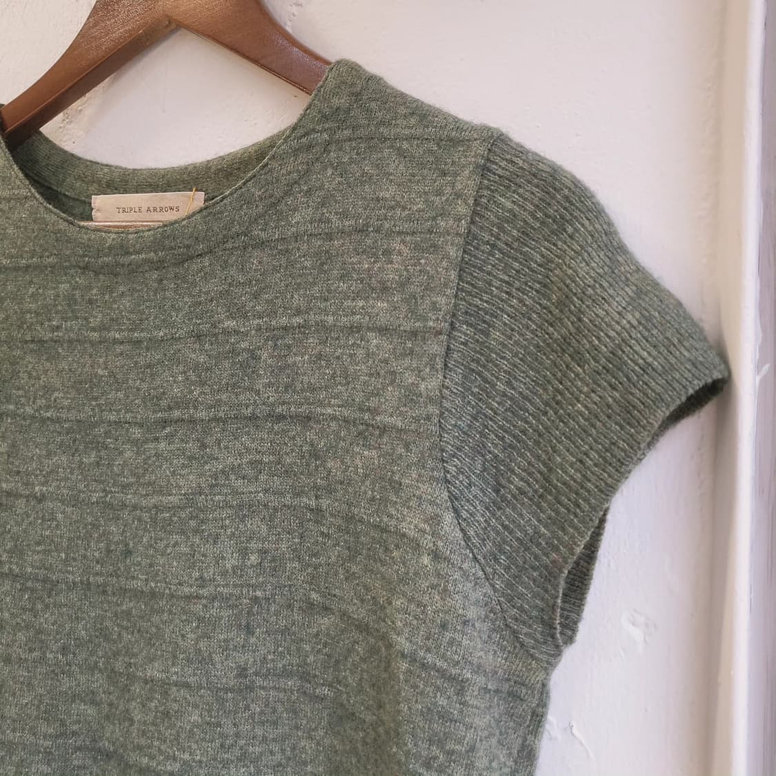 Triple arrows 모리걸 반팔 롱니트 상품이미지3