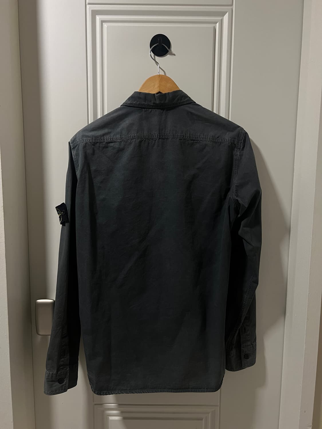 스톤아일랜드 가먼트다잉 오버셔츠 M 상품이미지5