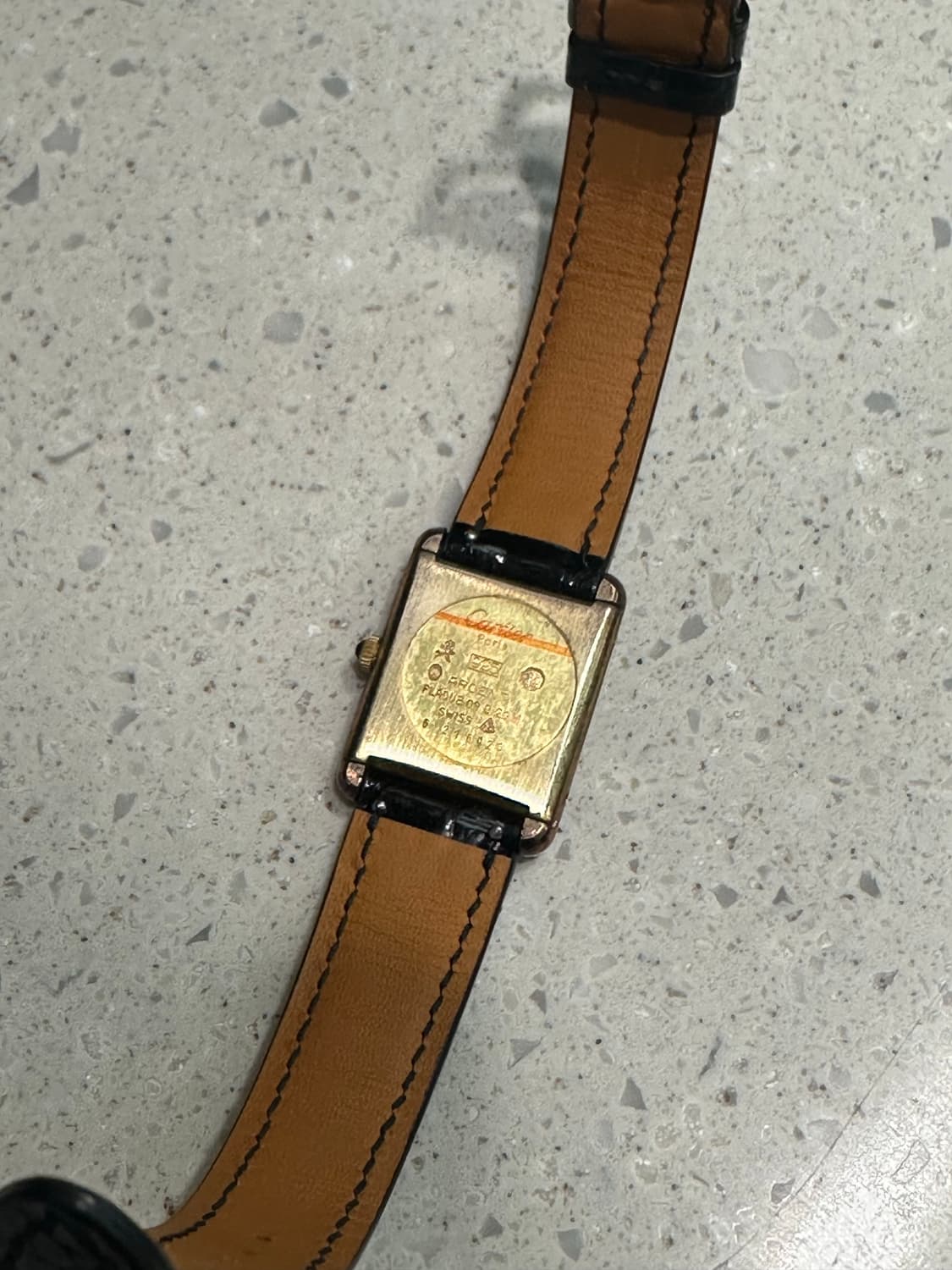 까르띠에 머스트 탱크 블랙 다이얼 lm 상품이미지2