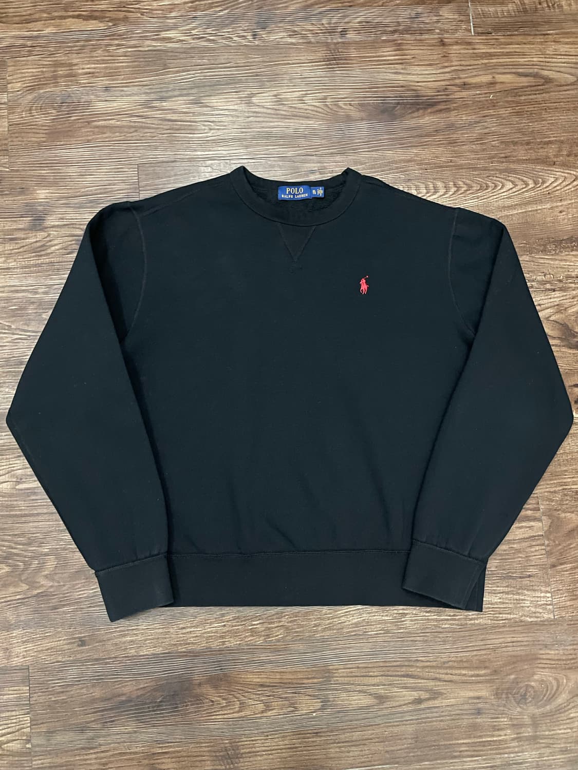 폴로 랄프로렌 블랙 스웻셔츠 맨투맨 상품이미지3