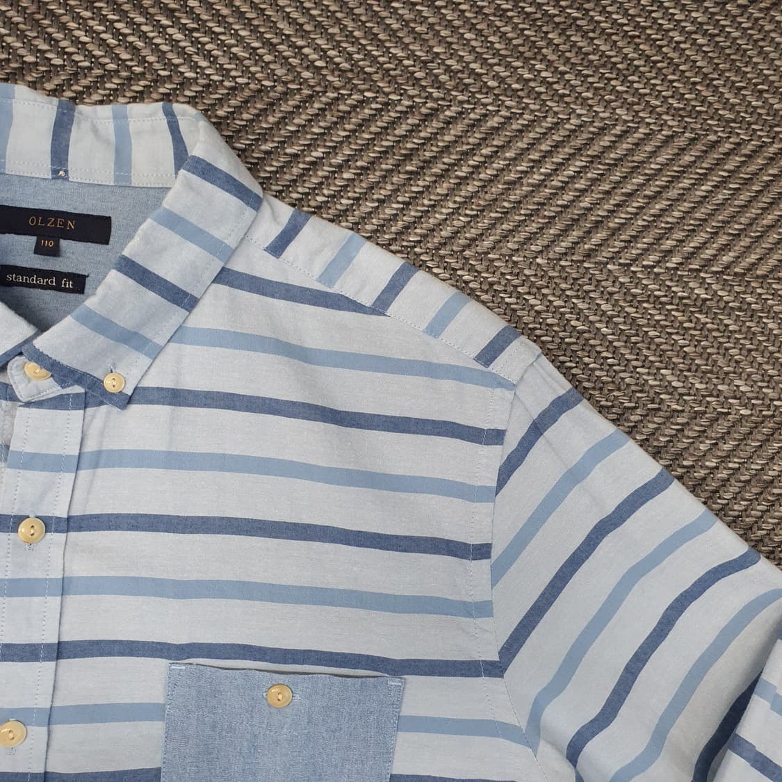 올젠 긴소재 셔츠 남자105 상품이미지3