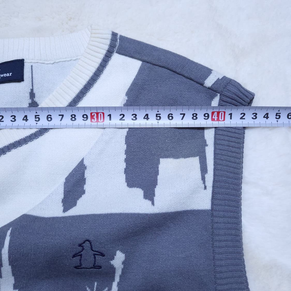 먼싱웨어 골프 남성 니트조끼 105 0224 상품이미지6