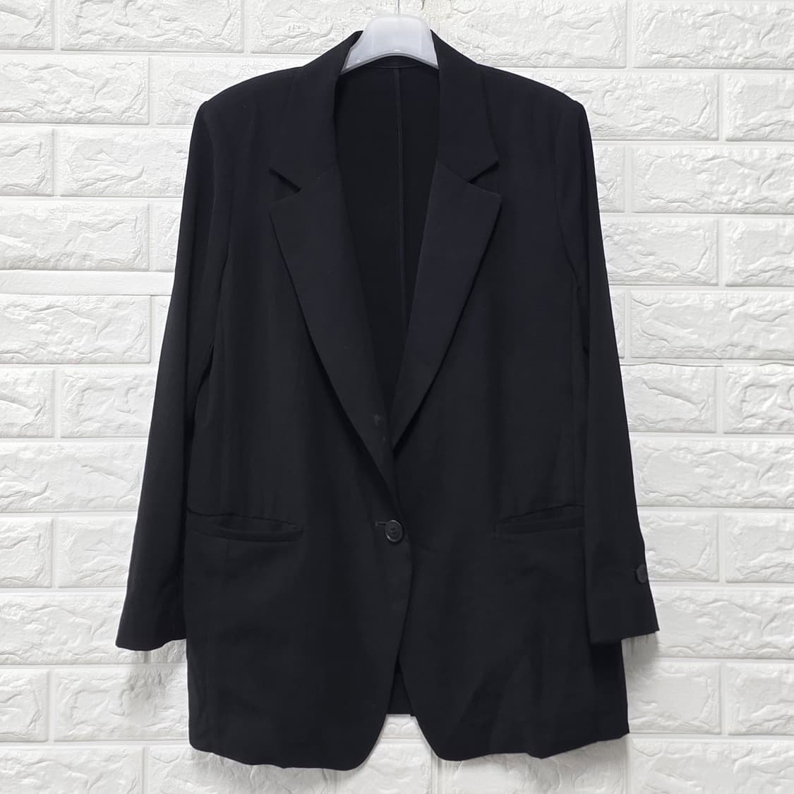 택포// 21s 한섬 블랙 블레이저 자켓 M 상품이미지1