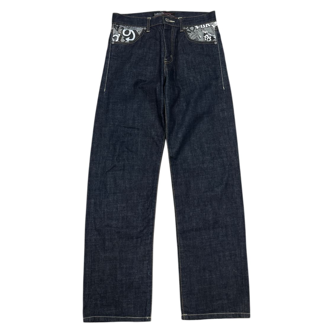 FUBU 푸부 후부 프린팅 데님 팬츠 바지 상품이미지2