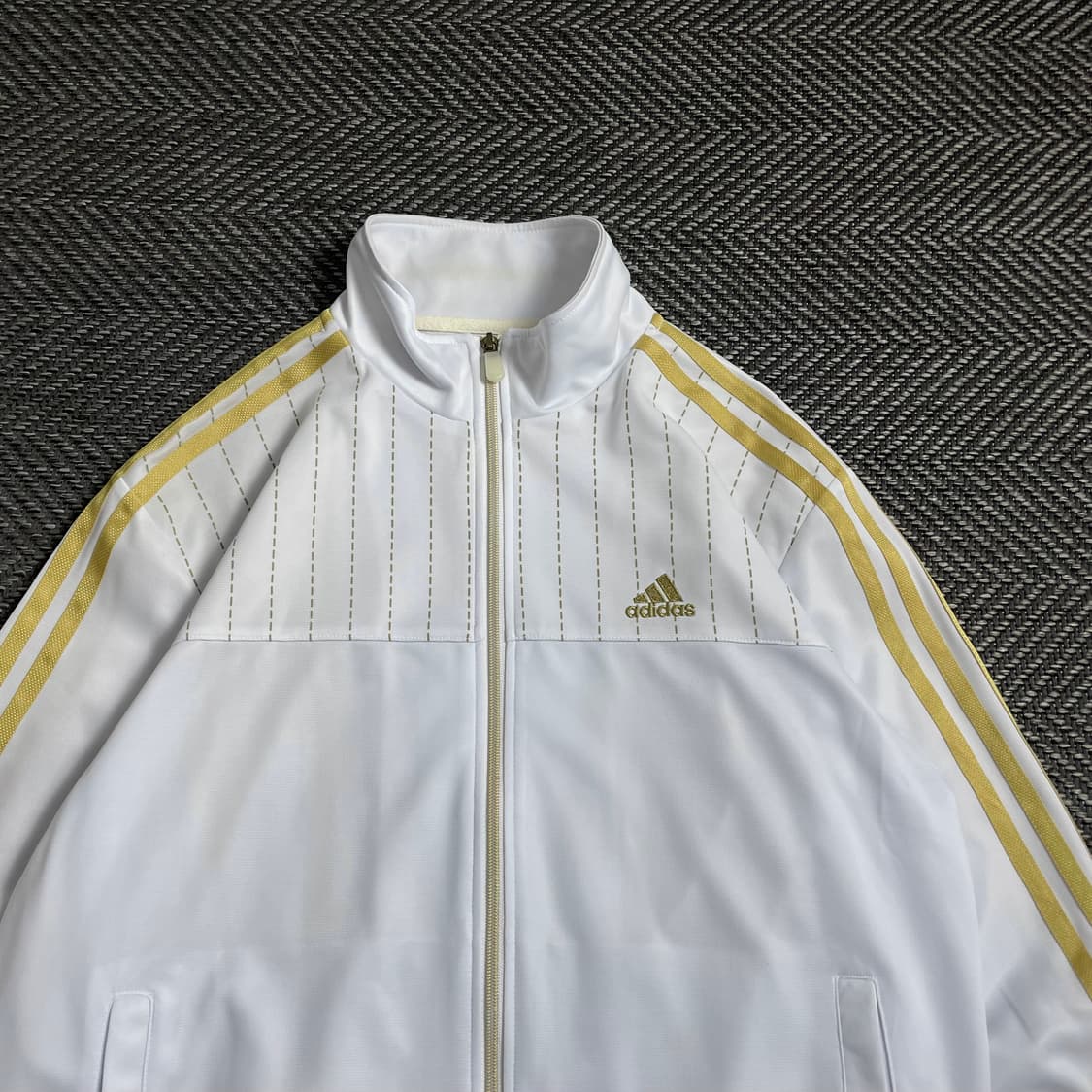 00s 아디다스 올드스쿨 화이트 골드 트랙탑 져지 y 4737 상품이미지5