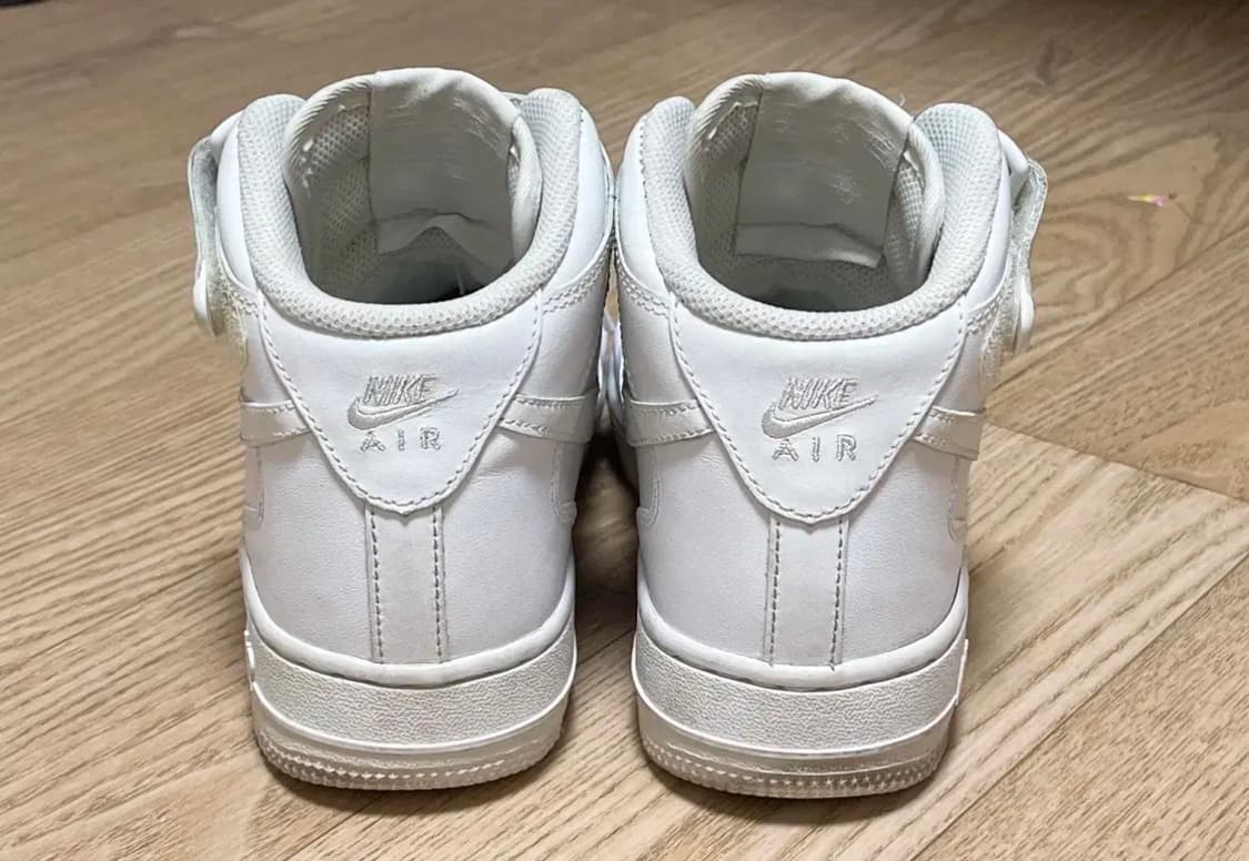 나이키 에어포스 미드 올흰 240 상품이미지5