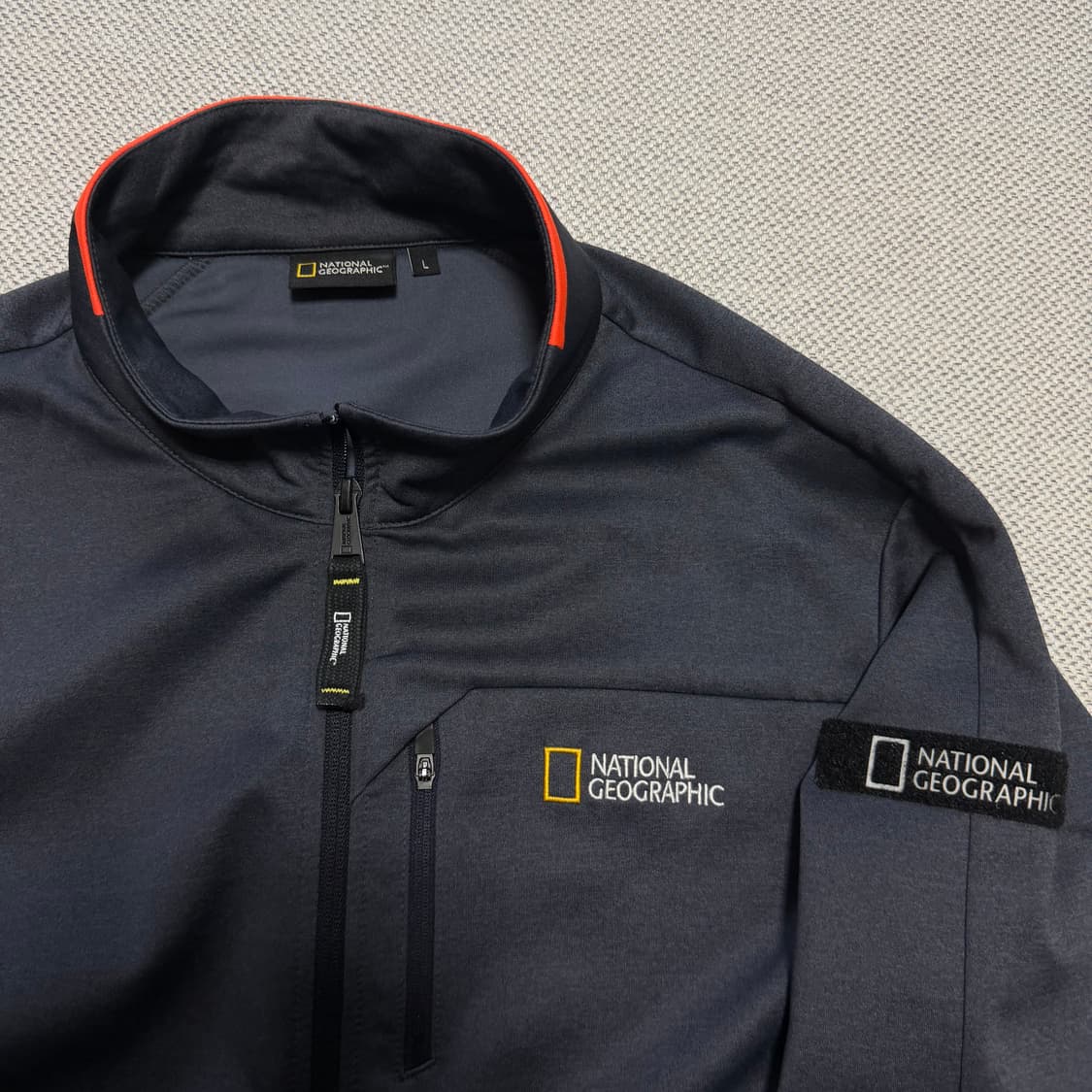 내셔널지오그래픽 트랙 집업 자켓 상품이미지2