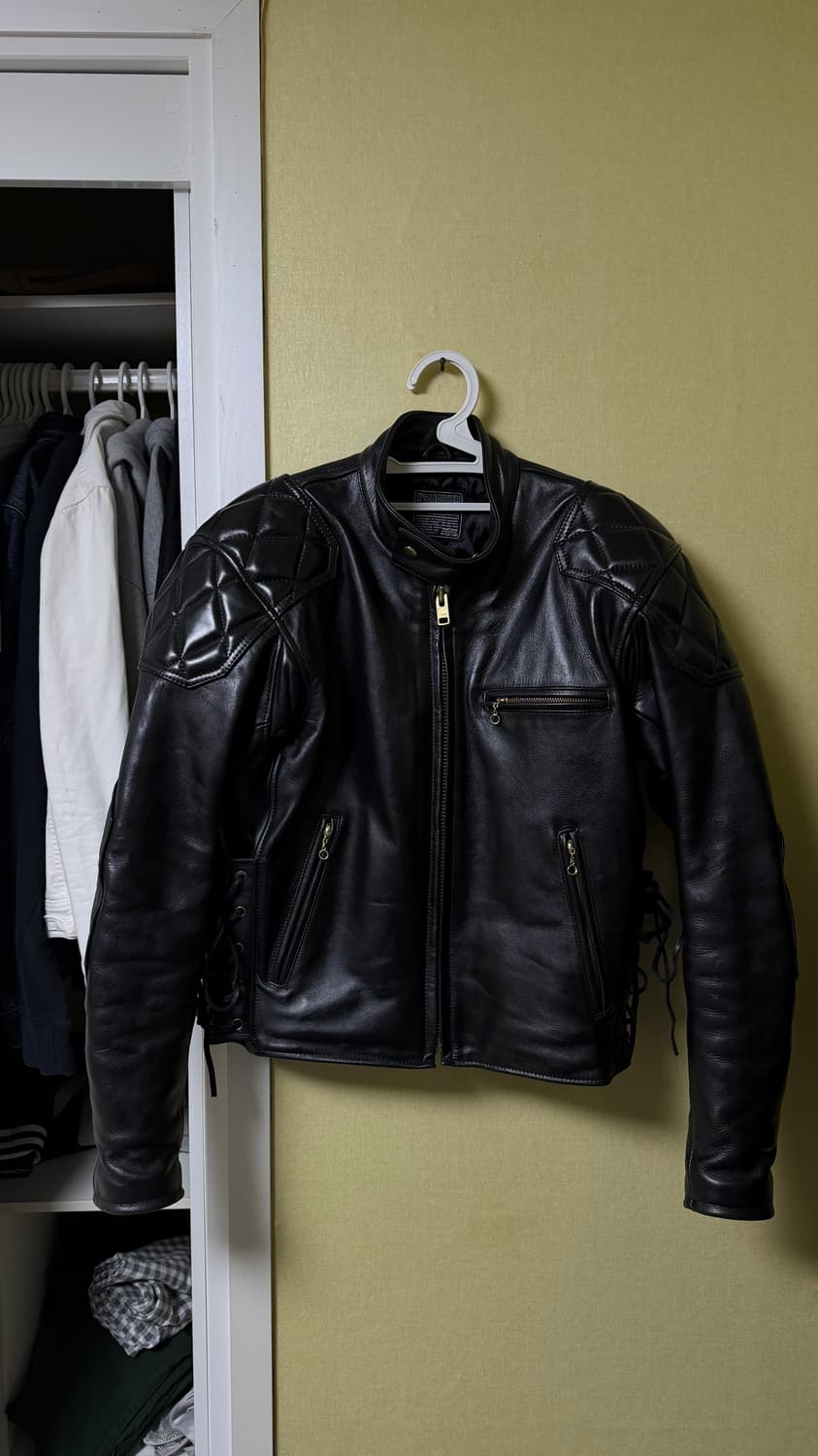 (유일) 카도야 EVO 패디드 라이더스 싱글 라이더스 재킷 가죽 재킷  상품이미지1